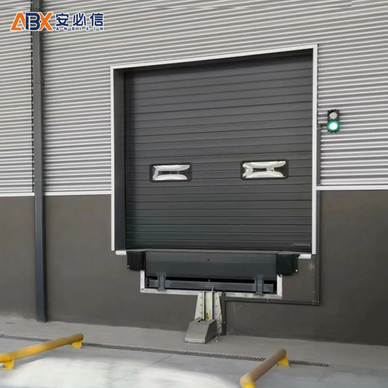 日照分段式提升门